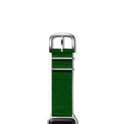 24mm Green Split Nylon Apple Watch Strap