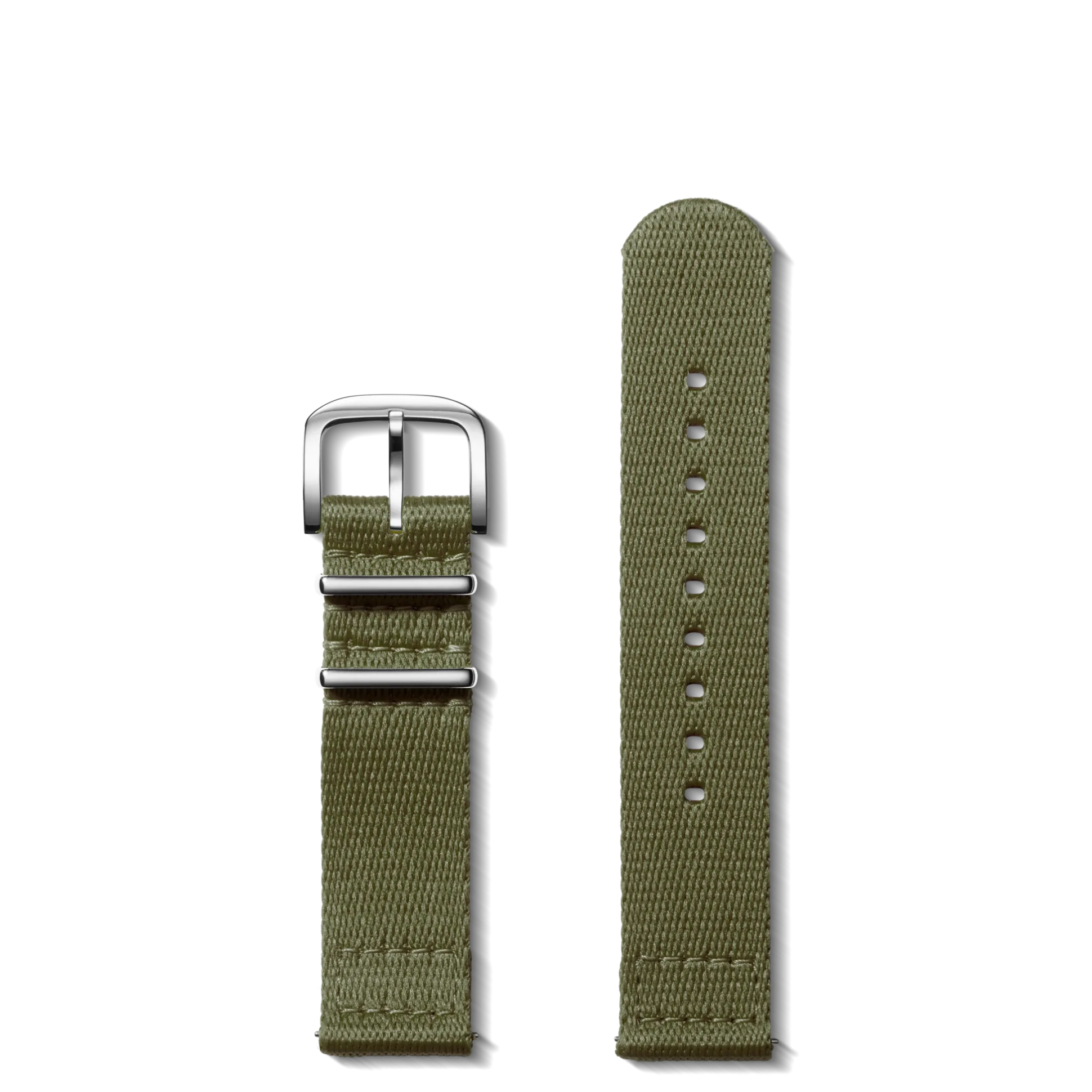 20mm Khaki G10 Nylon Watch Strap