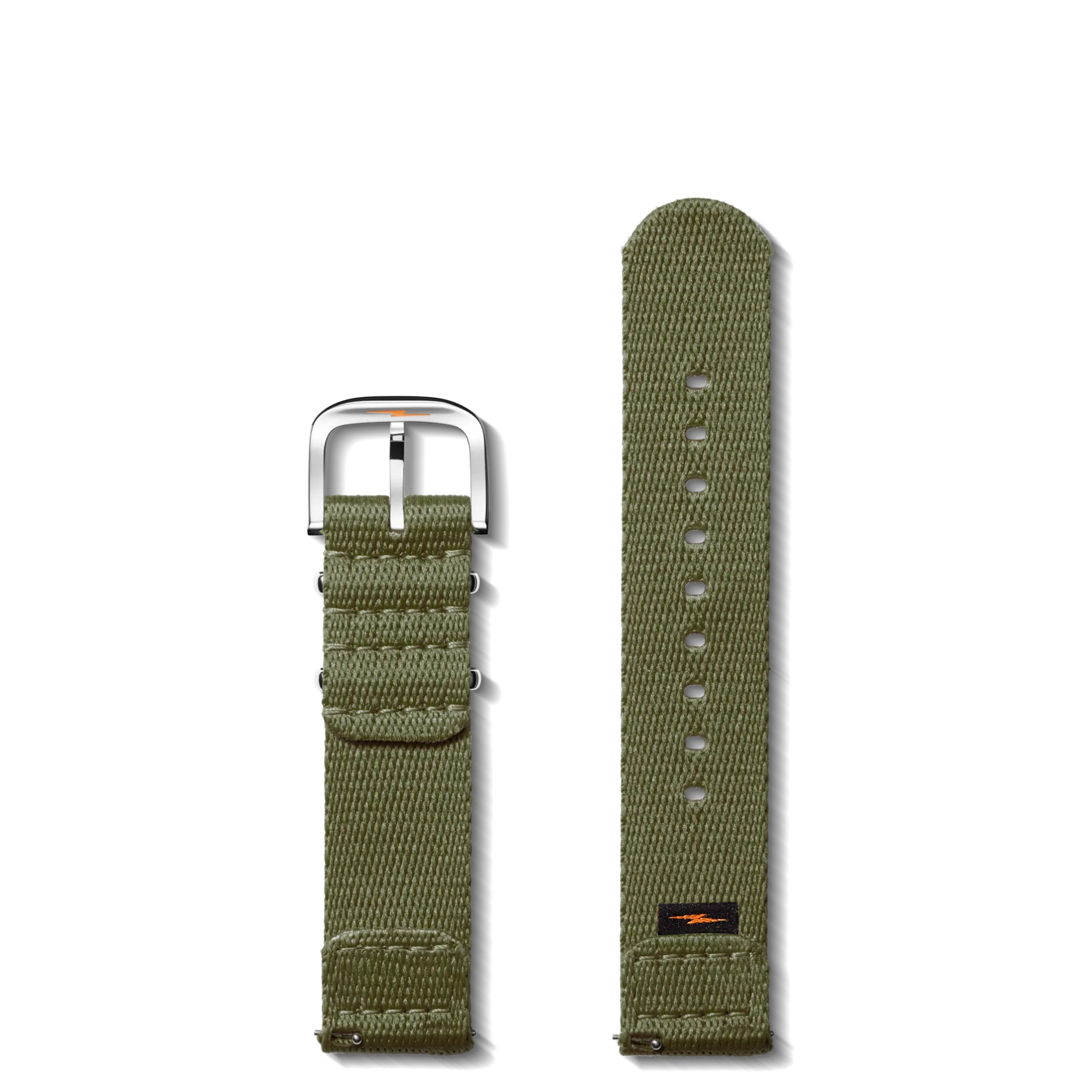 20mm Khaki G10 Nylon Watch Strap