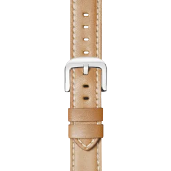 20mm Natural Leather Watch Strap