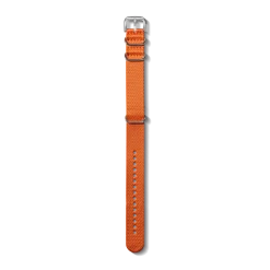 22mm Orange G10 Nylon Watch Strap