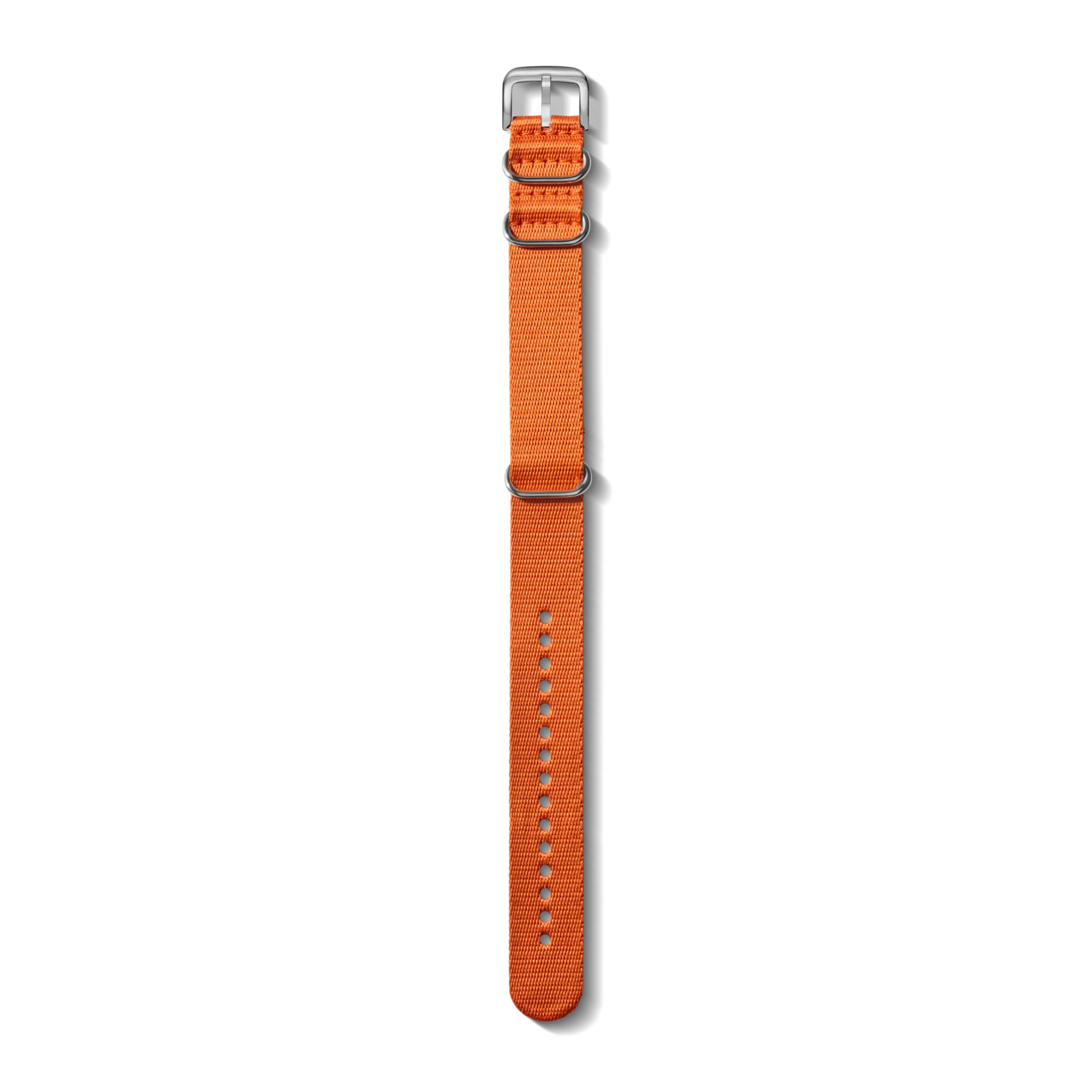 22mm Orange G10 Nylon Watch Strap