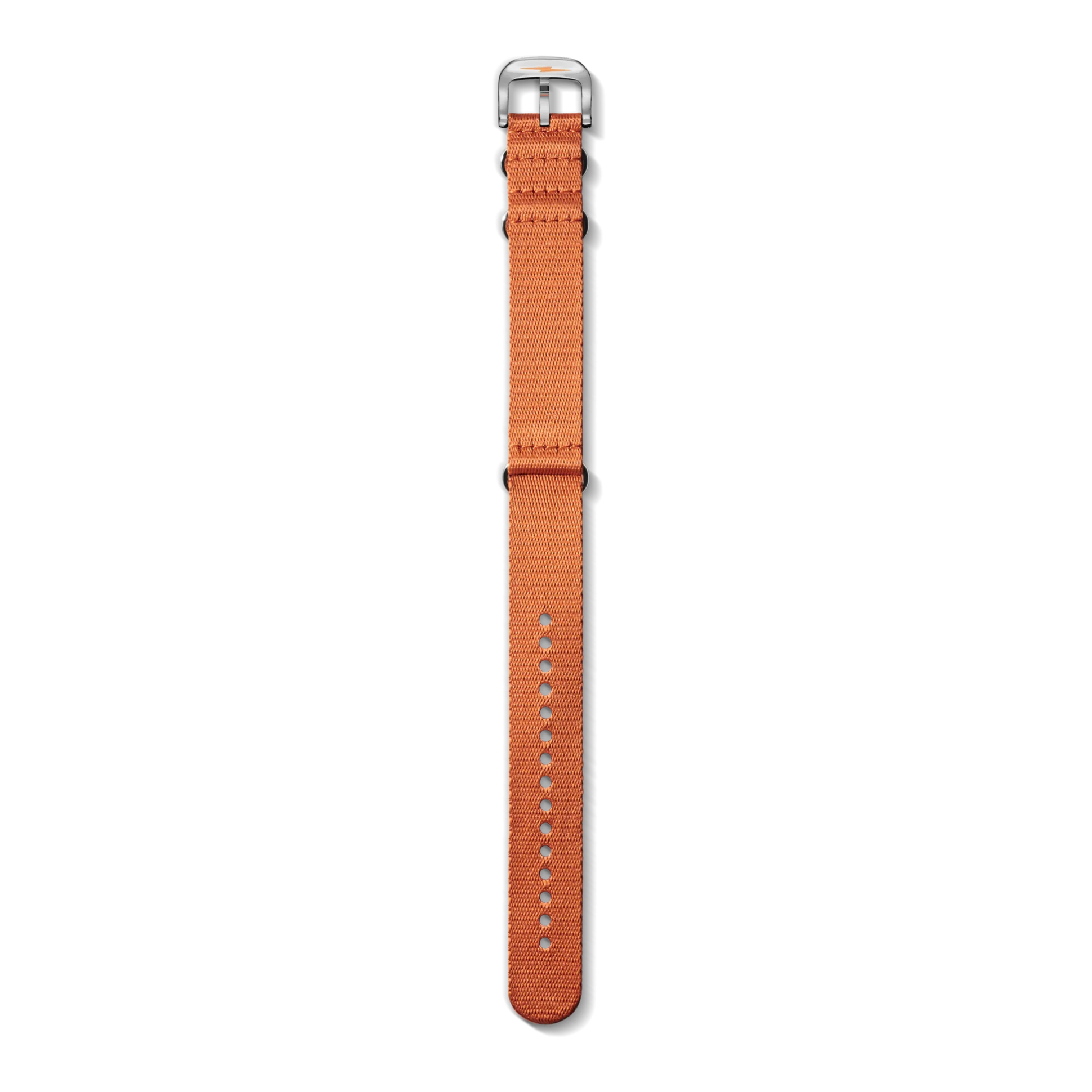22mm Orange G10 Nylon Watch Strap