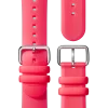22mm Red Silicone Watch Strap