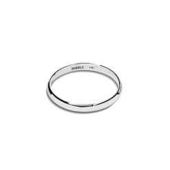 2mm Round White Gold Band