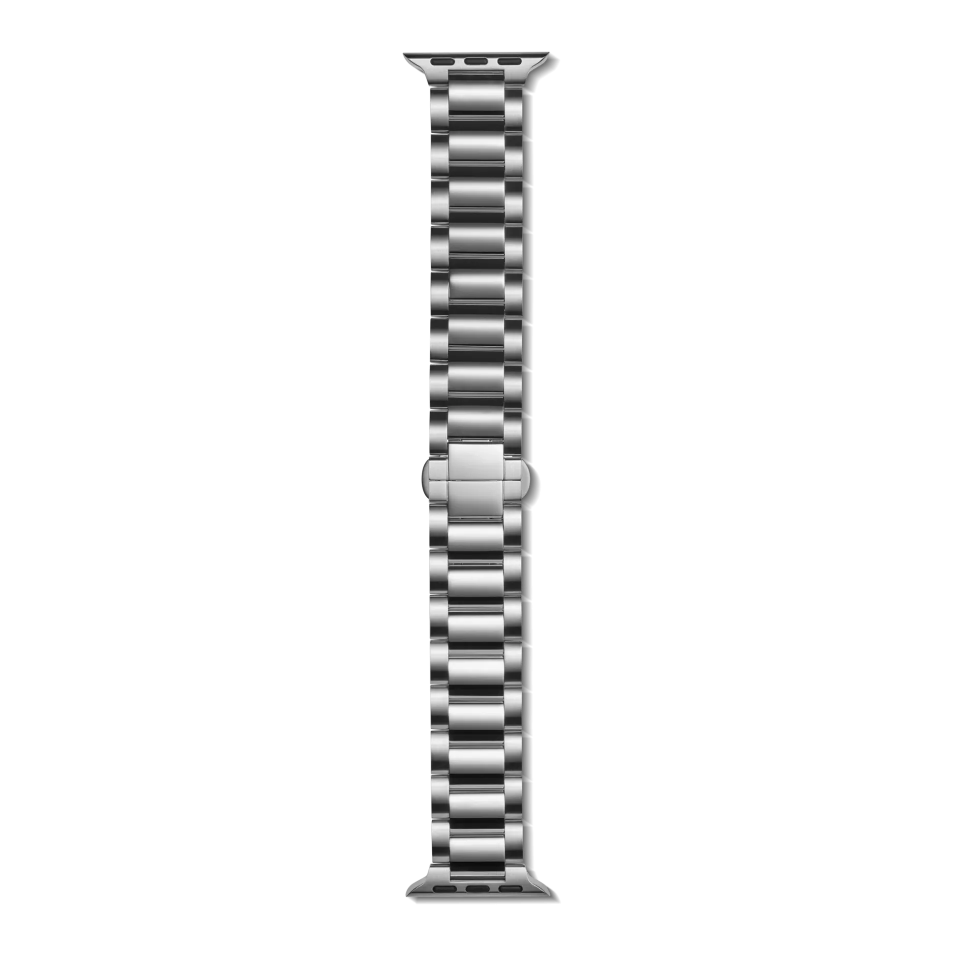 20mm Stainless Steel 3-Link Apple Watch Bracelet