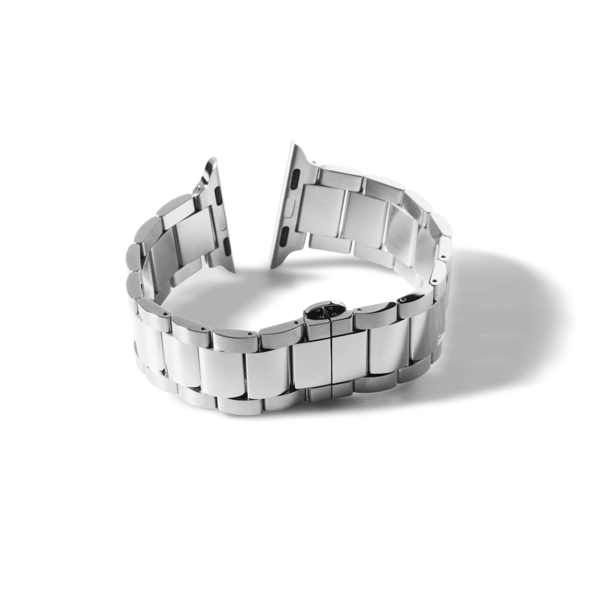 20mm Stainless Steel 3-Link Apple Watch Bracelet