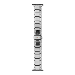 20mm Stainless Steel 3-Link Apple Watch Bracelet