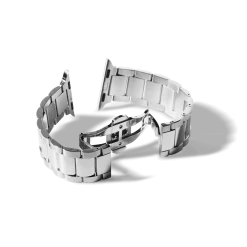24mm Stainless Steel 3-Link Apple Watch Bracelet