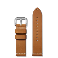 24mm Tan Leather Watch Strap