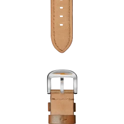 24mm Tan Leather Watch Strap
