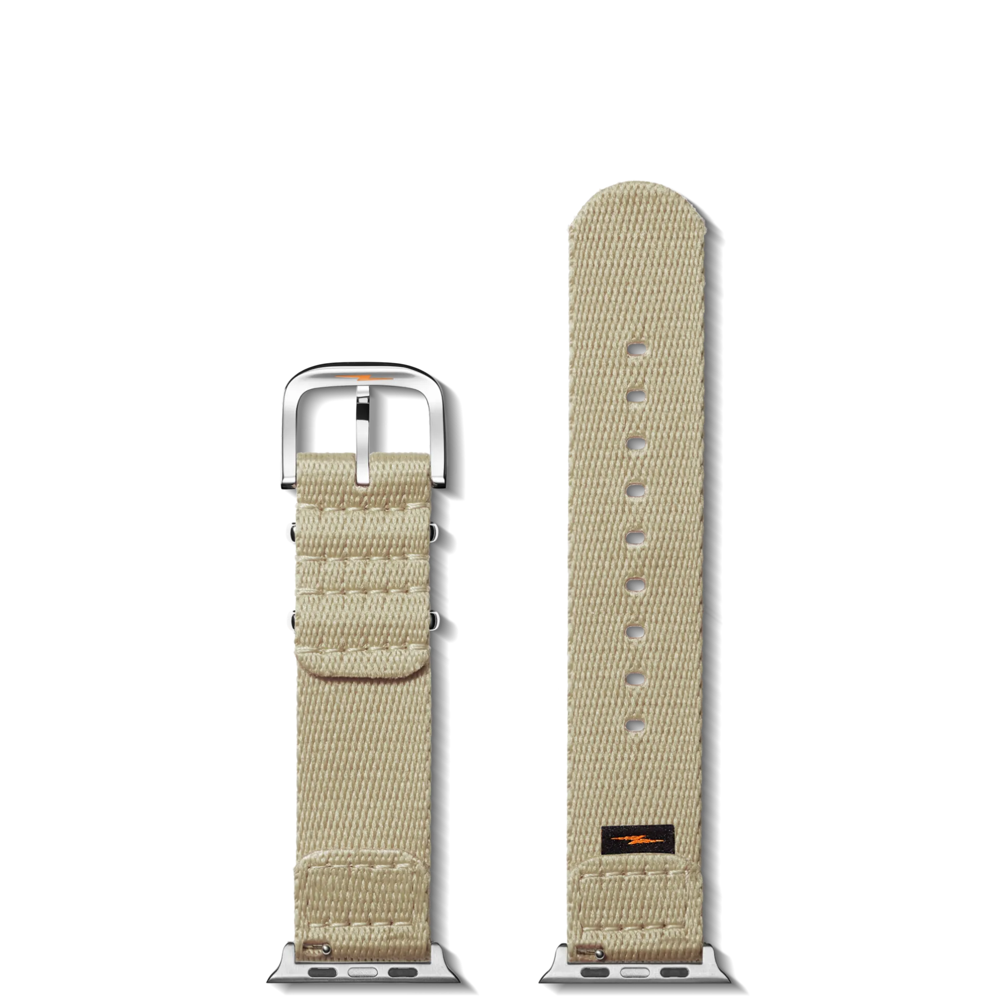20mm Tan Split Nylon Apple Watch Strap