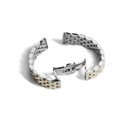 14mm Two-Tone 5-Link Bracelet