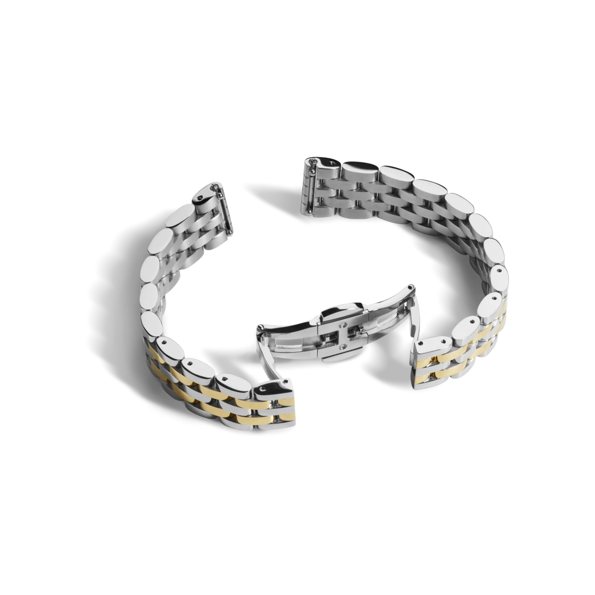 14mm Two-Tone 5-Link Bracelet