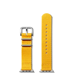 20mm Yellow Split Nylon Apple Watch Strap