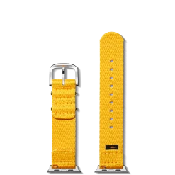 20mm Yellow Split Nylon Apple Watch Strap