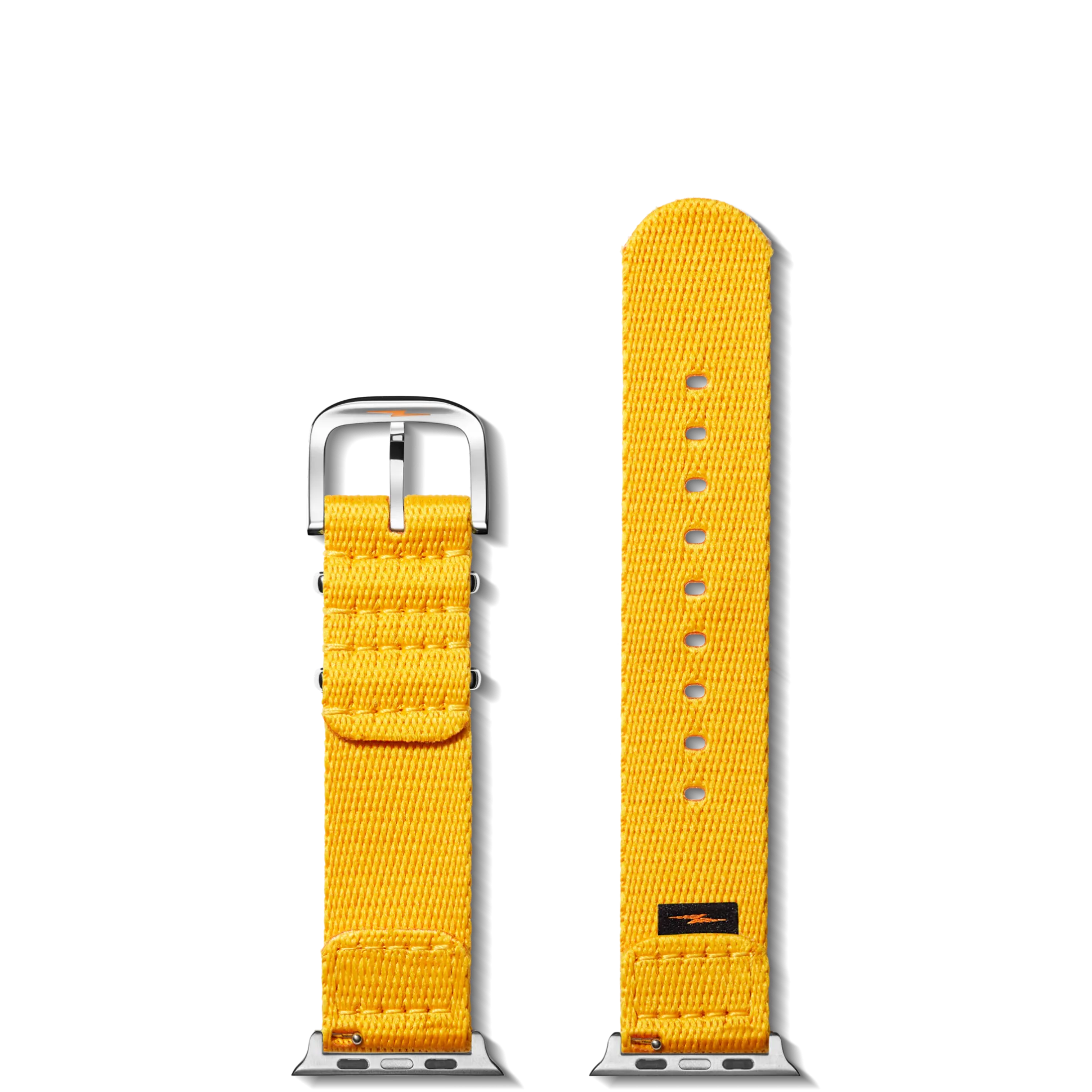 20mm Yellow Split Nylon Apple Watch Strap