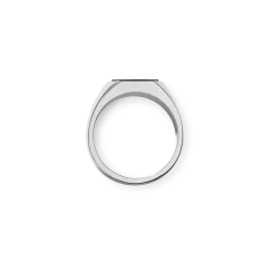 Octagonal Onyx Signet Ring
