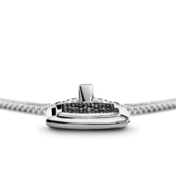 Onyx Tag Necklace