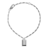 Petite Rectangular Tag Chain Bracelet