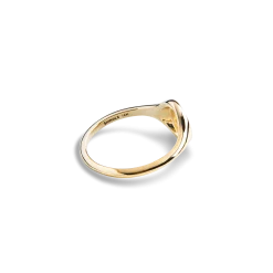 Petite Round Signet Ring
