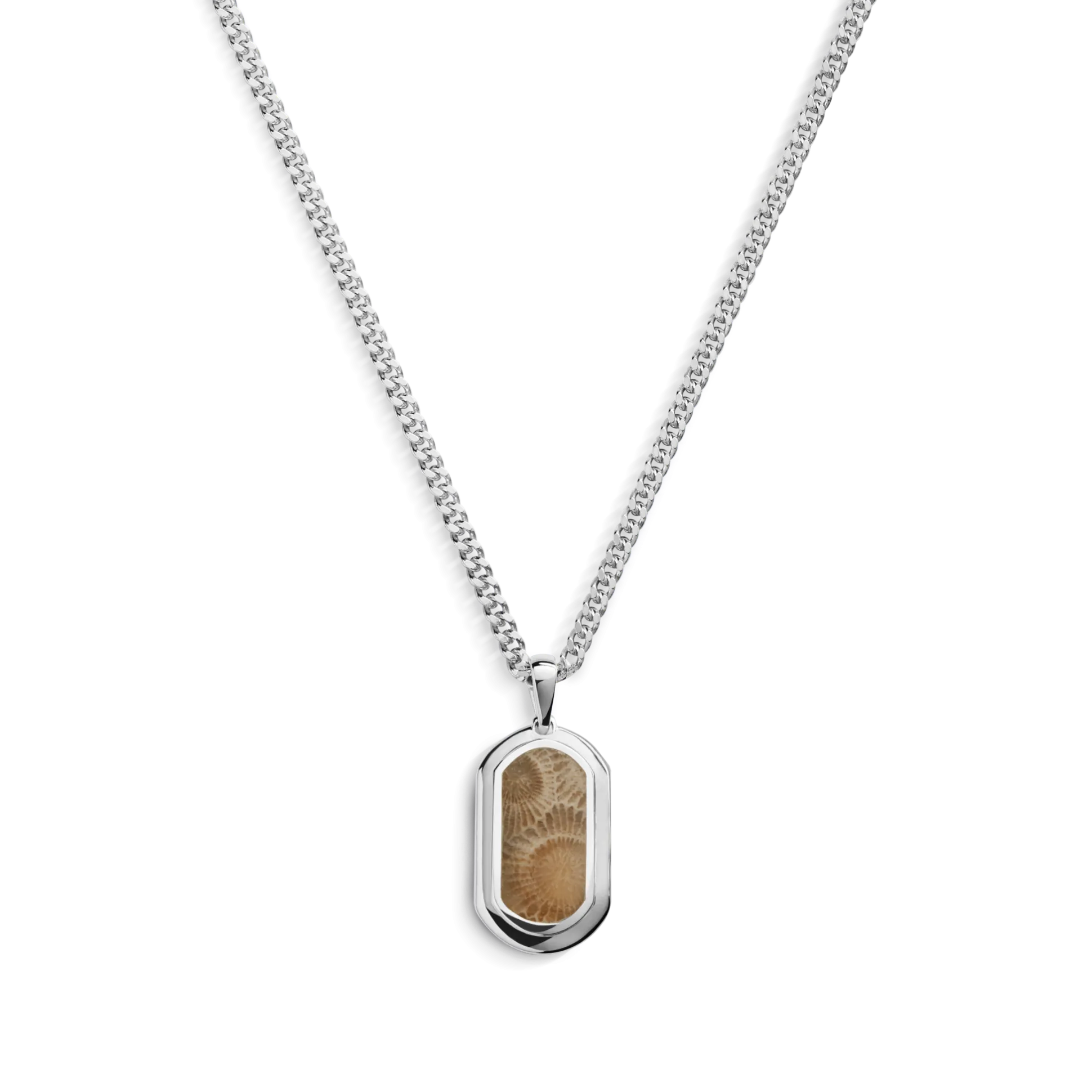 Petoskey Tag Necklace