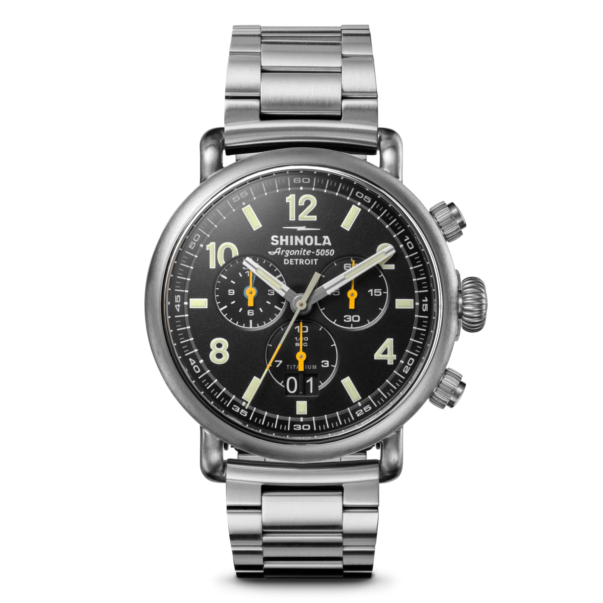 Runwell Chronograph West Wind Watch Gift Set with Additional Strap