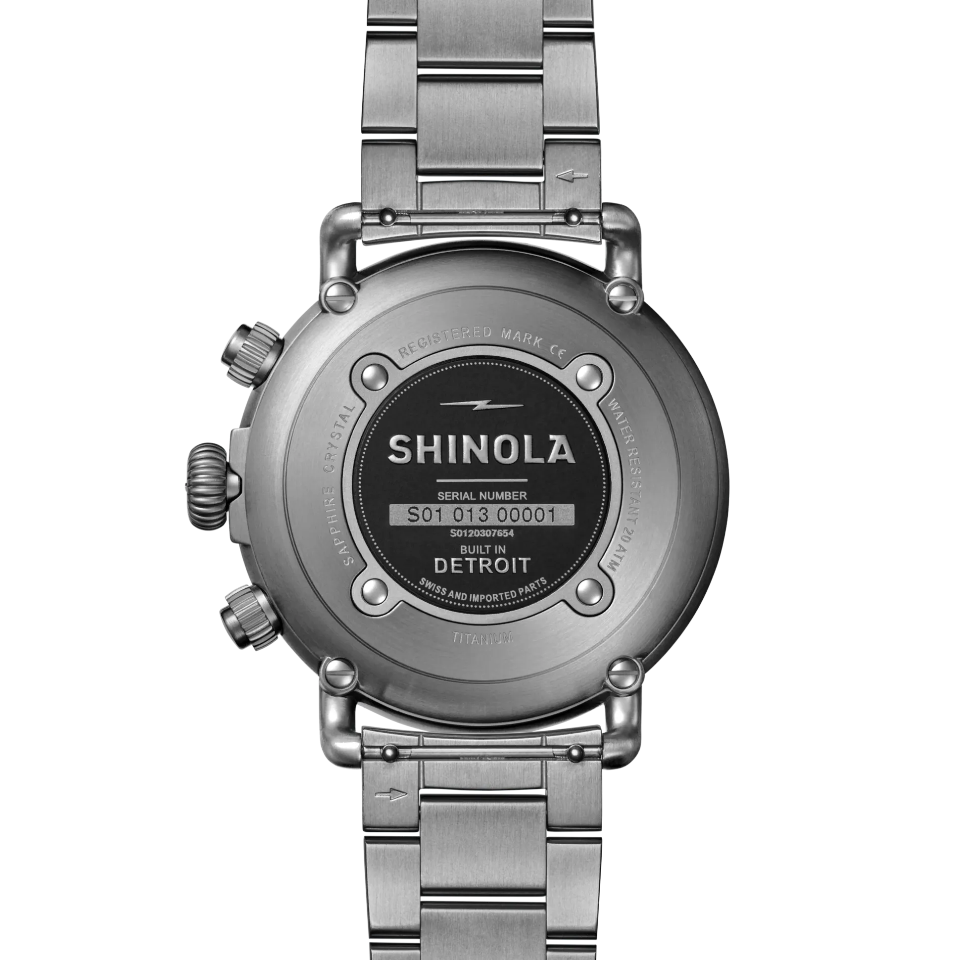 Runwell Chronograph West Wind Watch Gift Set with Additional Strap