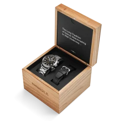 Runwell Chronograph West Wind Watch Gift Set with Additional Strap