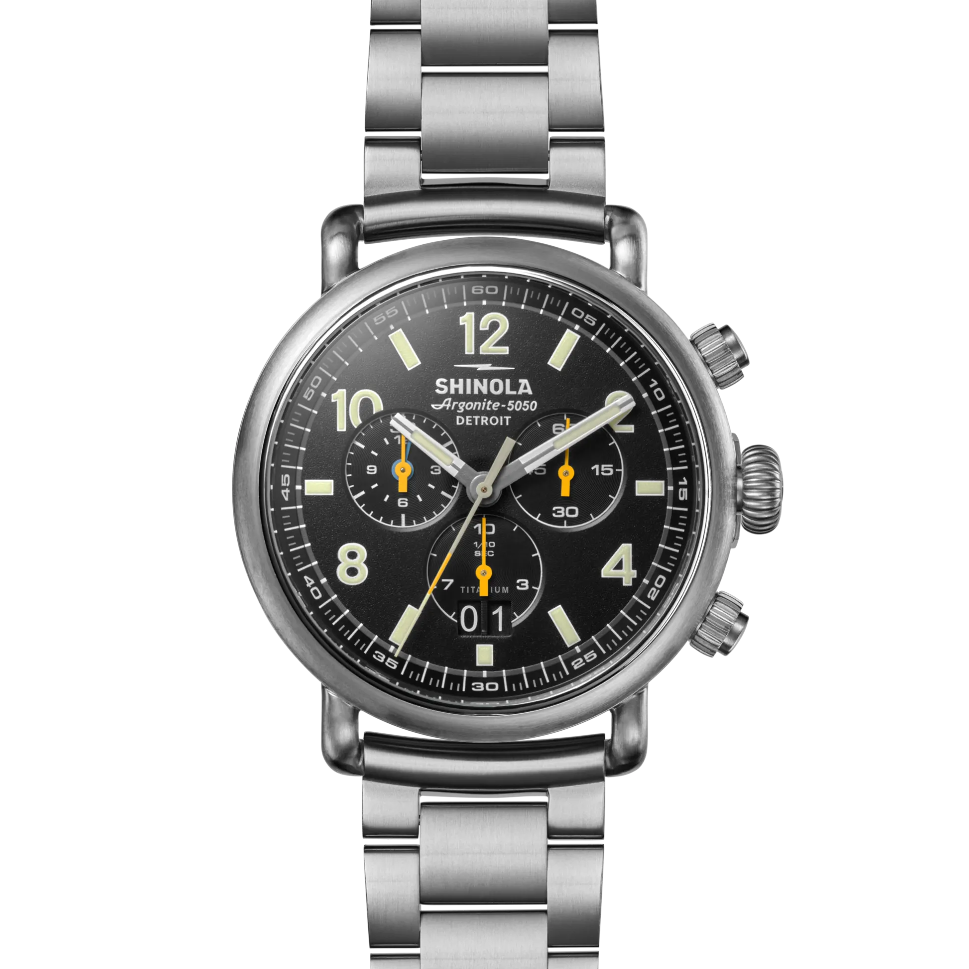 Runwell Chronograph West Wind Watch Gift Set with Additional Strap