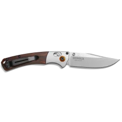Shinola + Benchmade Mini Crooked River Pocket Knife