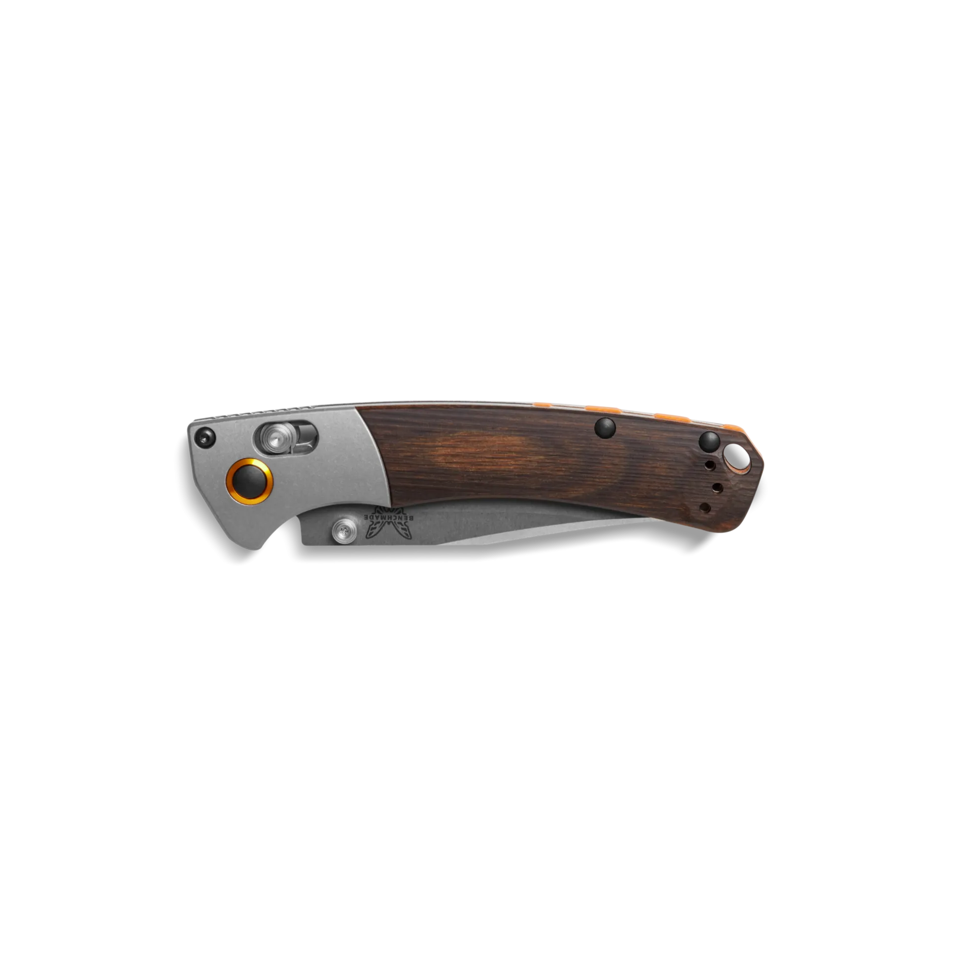 Shinola + Benchmade Mini Crooked River Pocket Knife