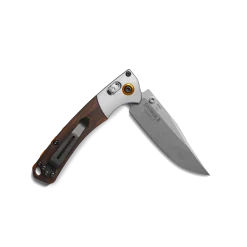 Shinola + Benchmade Mini Crooked River Pocket Knife