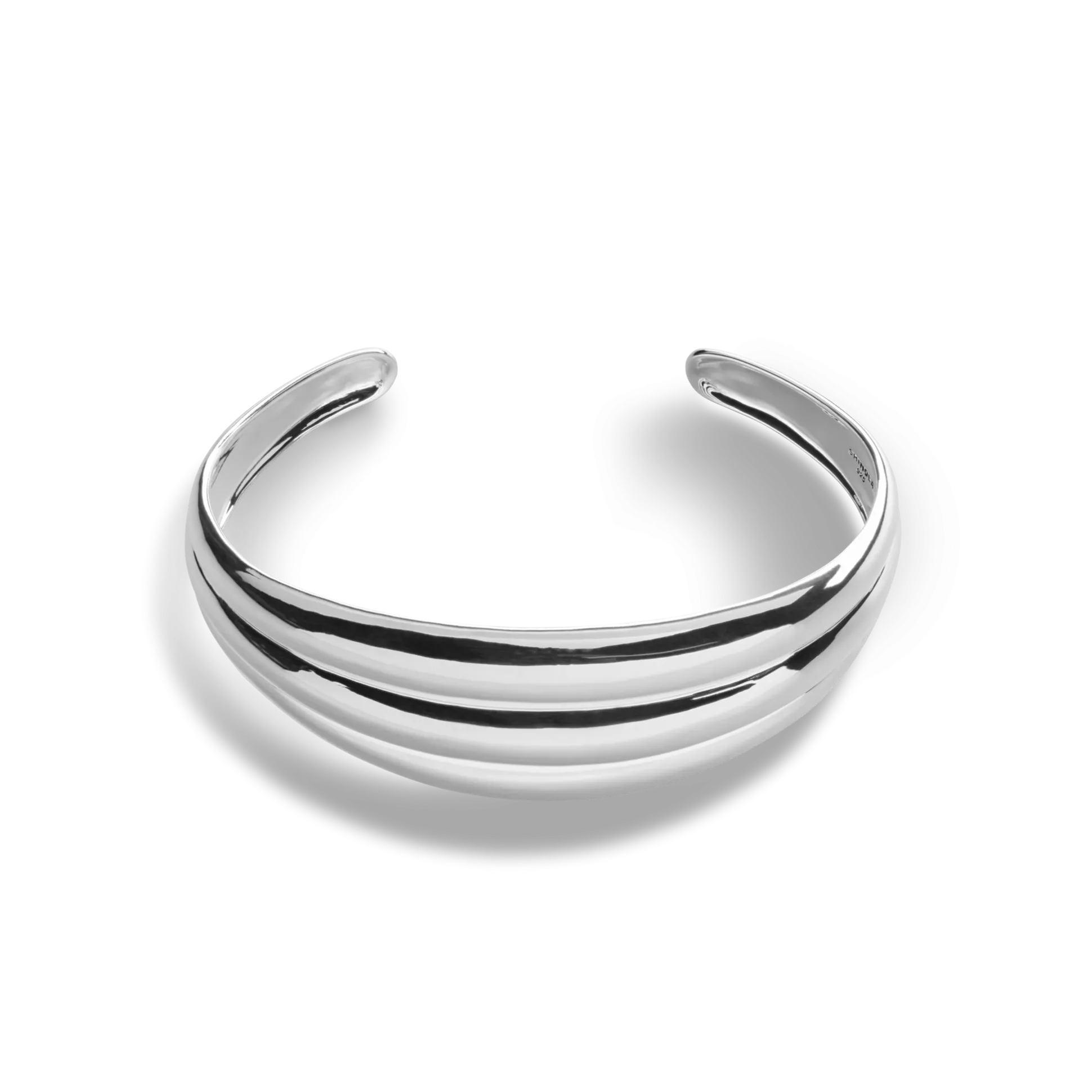 Signature Silver Statement Cuff