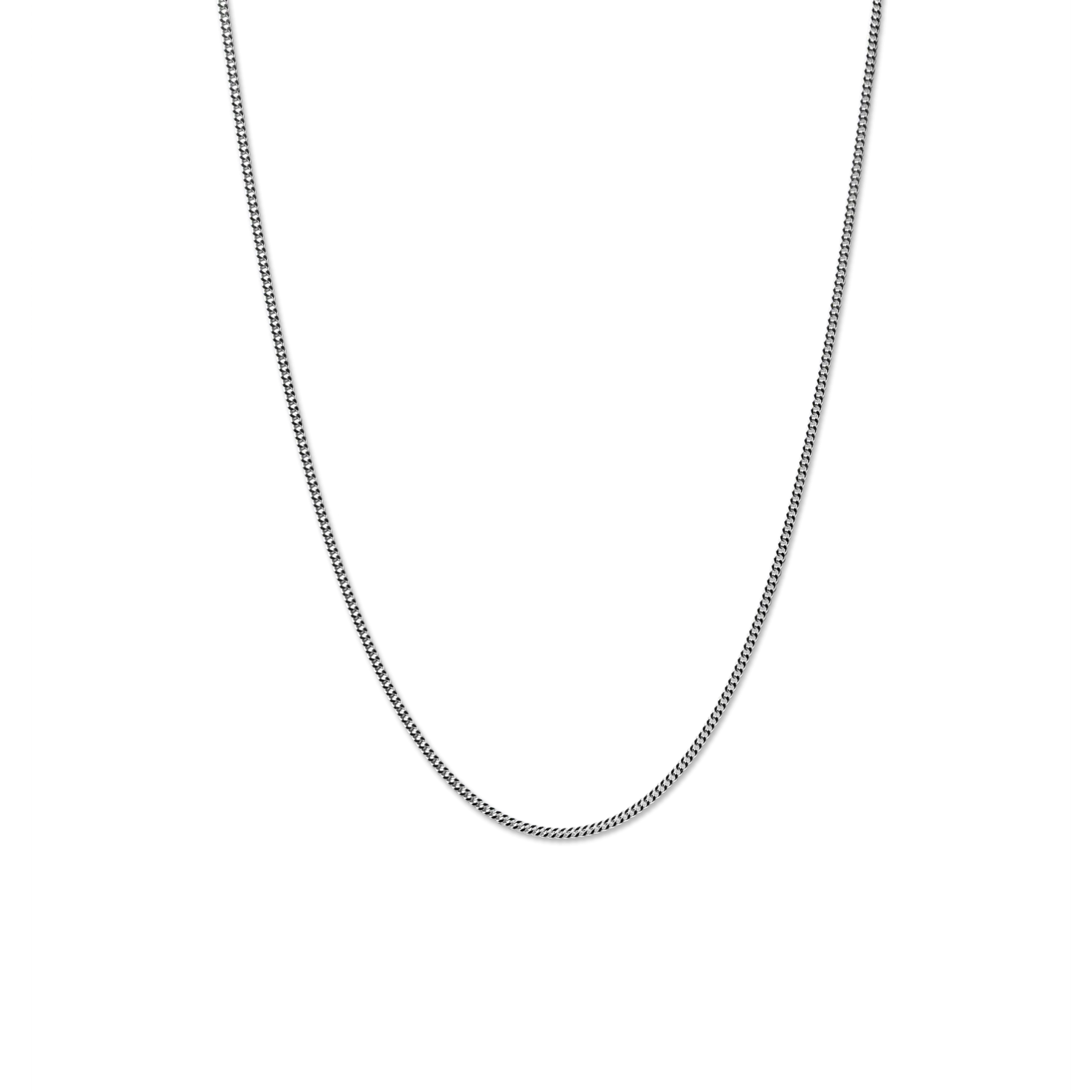 Simple Curb Chain Necklace
