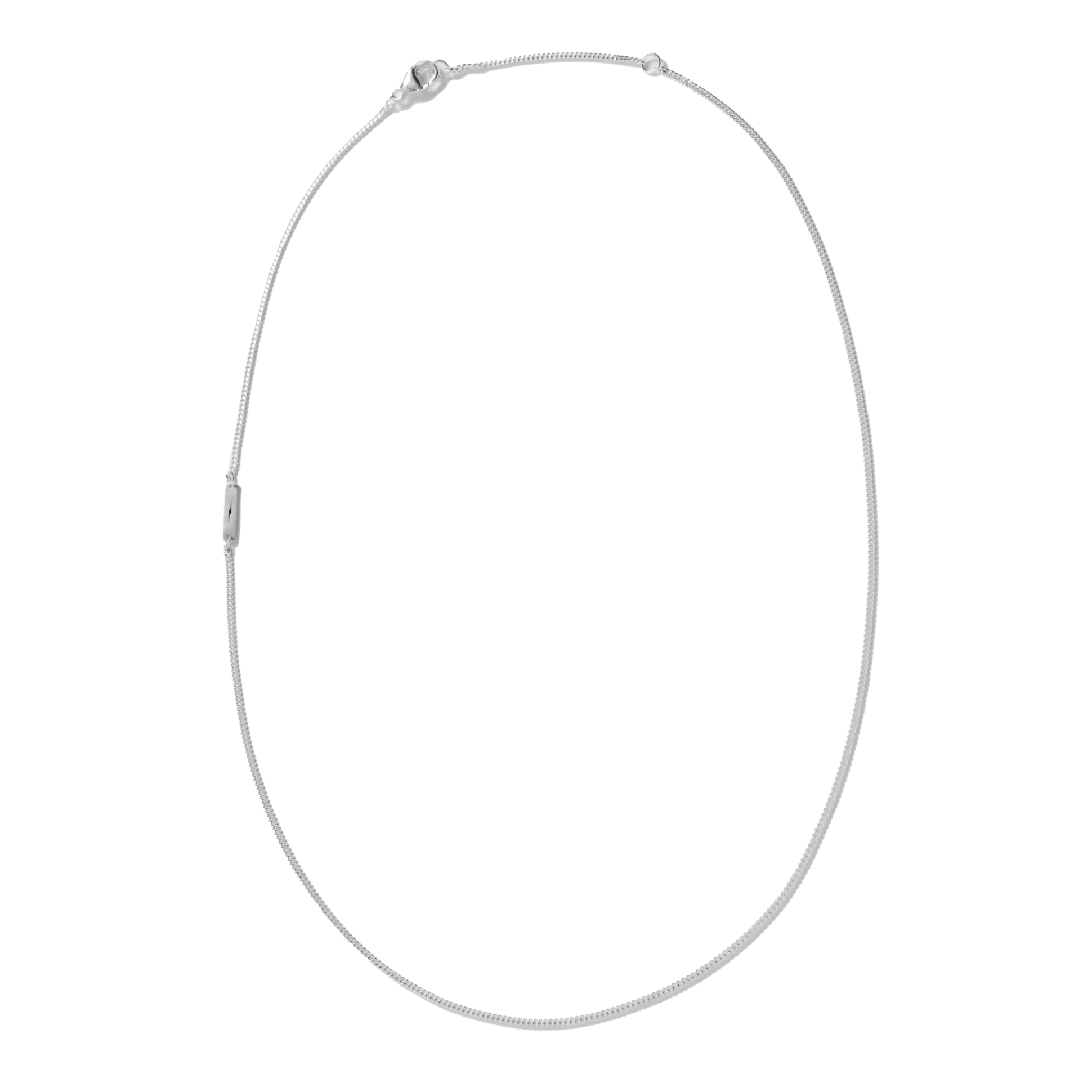 Simple Curb Chain Necklace
