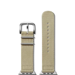 Strap: 24/24 Nylon, SW Split G10, Vintage, Silver